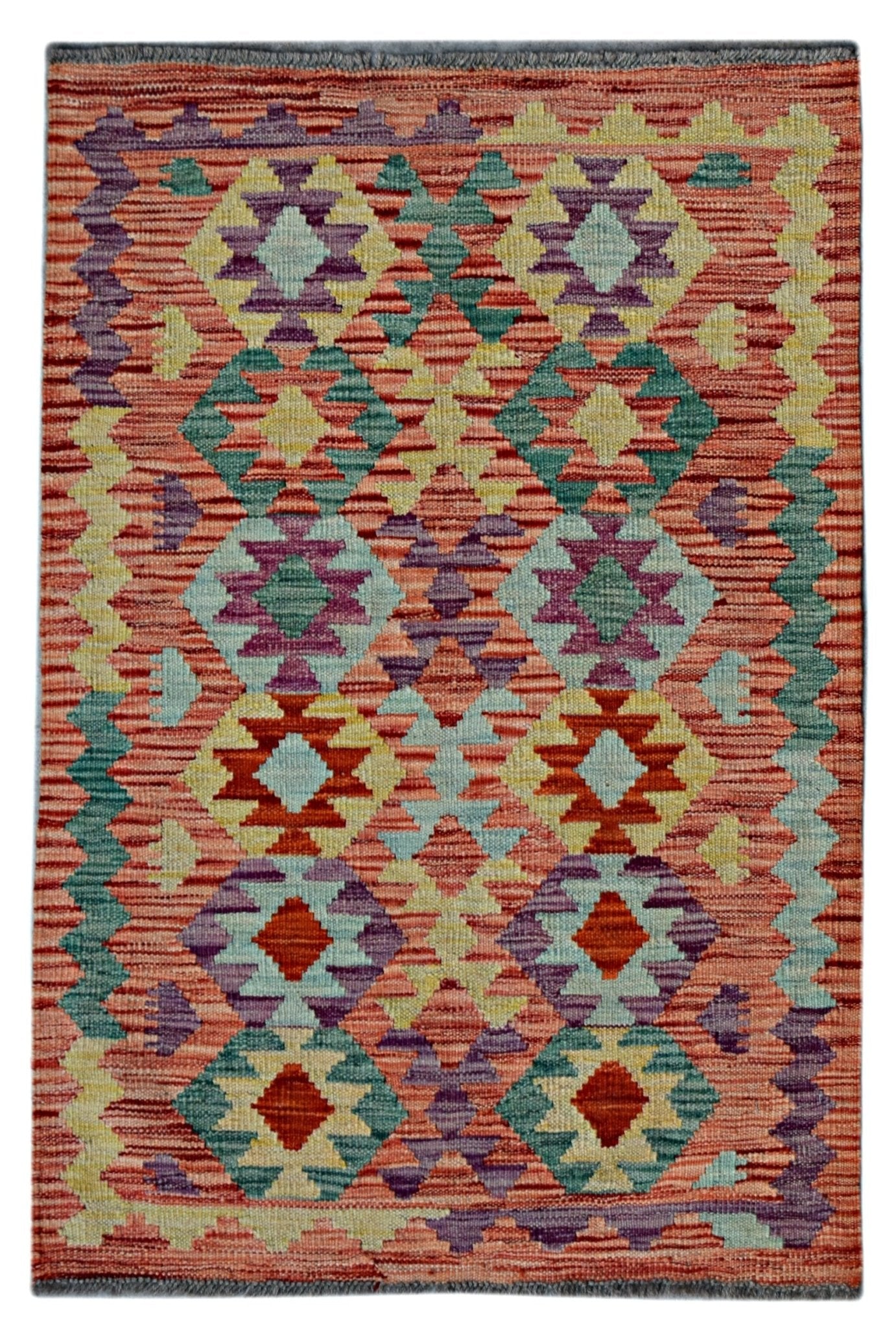 Handmade Afghan Maimana Kilim | 121 x 81 cm | 4' x 2'8" - Najaf Rugs & Textile