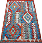 Handmade Afghan Maimana Kilim | 121 x 82 cm | 4' x 2'8" - Najaf Rugs & Textile