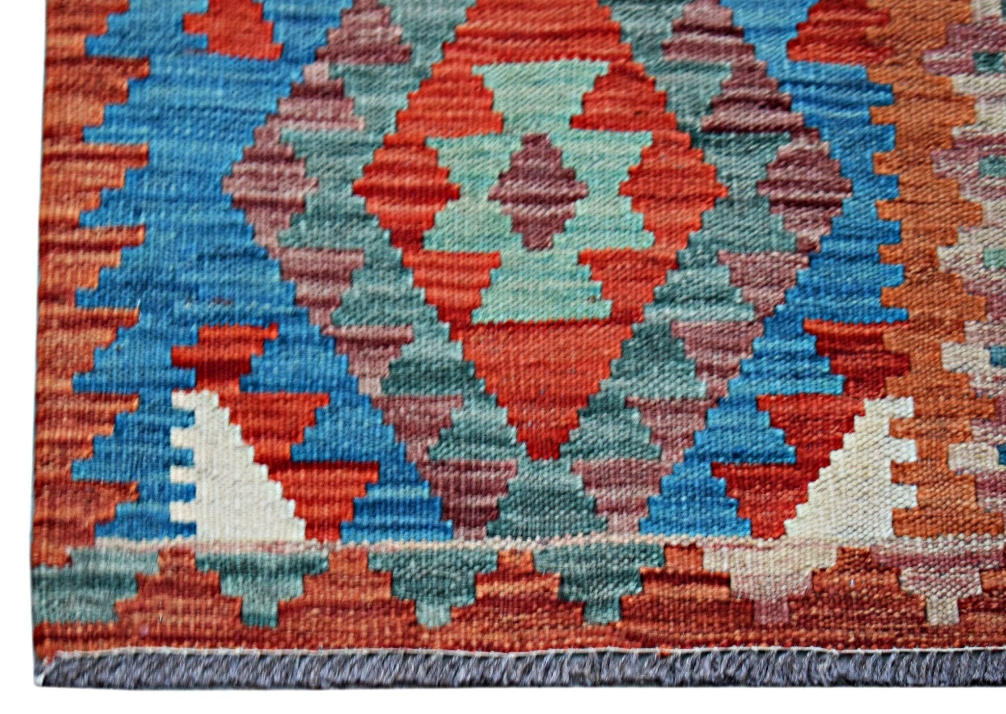 Handmade Afghan Maimana Kilim | 121 x 82 cm | 4' x 2'8" - Najaf Rugs & Textile