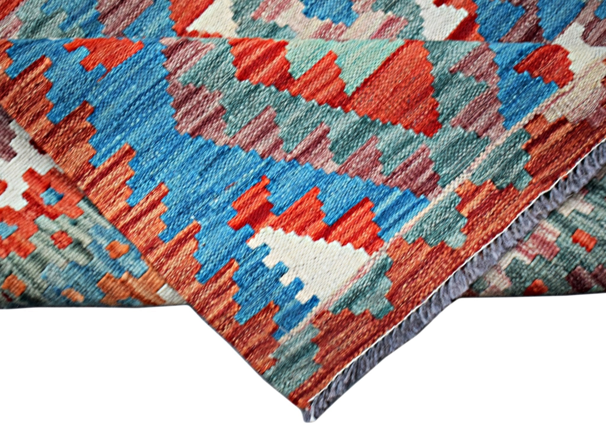 Handmade Afghan Maimana Kilim | 121 x 82 cm | 4' x 2'8" - Najaf Rugs & Textile