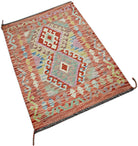 Handmade Afghan Maimana Kilim | 121 x 83 cm | 4' x 2'9" - Najaf Rugs & Textile