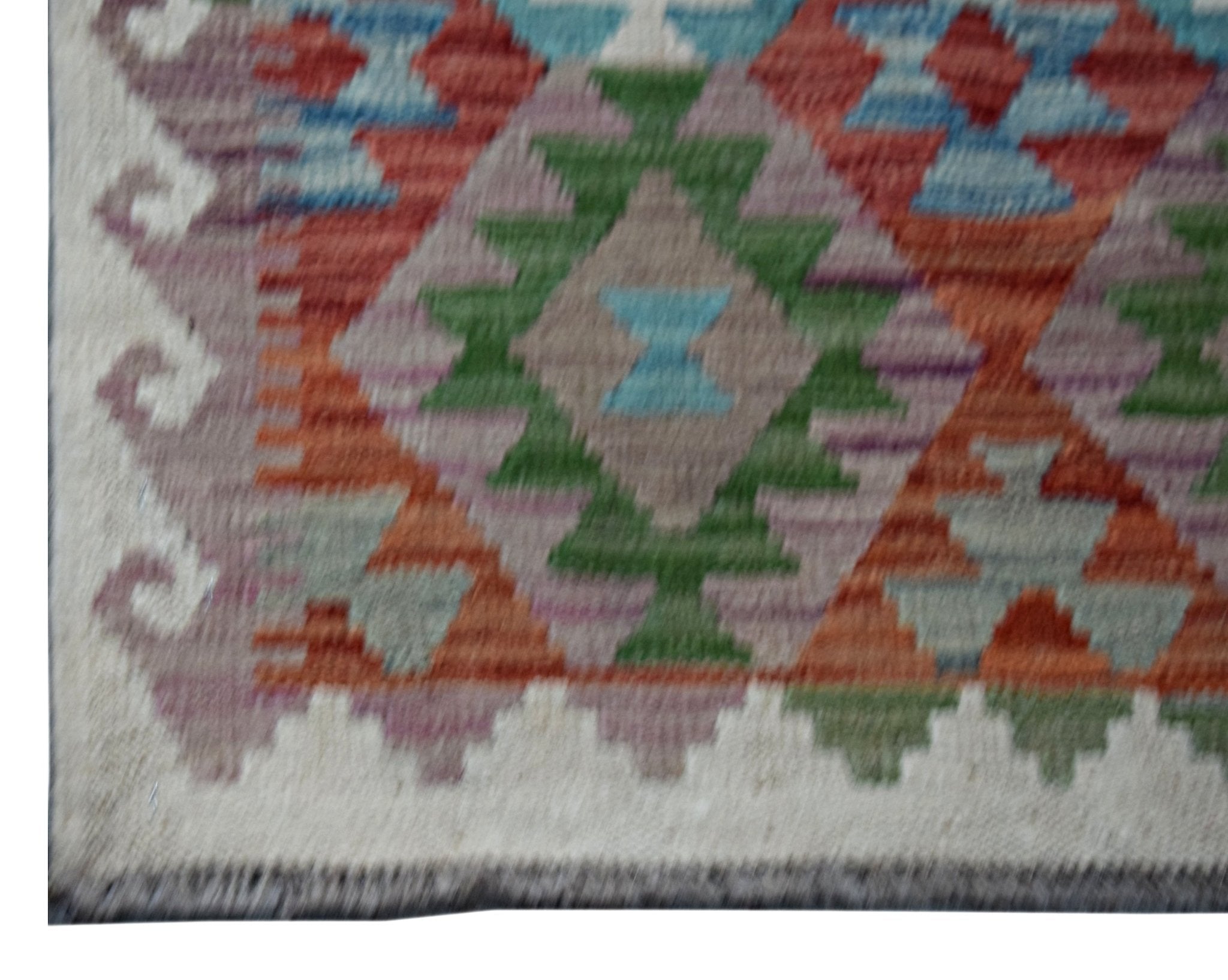 Handmade Afghan Maimana Kilim | 122 x 76 cm | 4'1" x 2'6" - Najaf Rugs & Textile