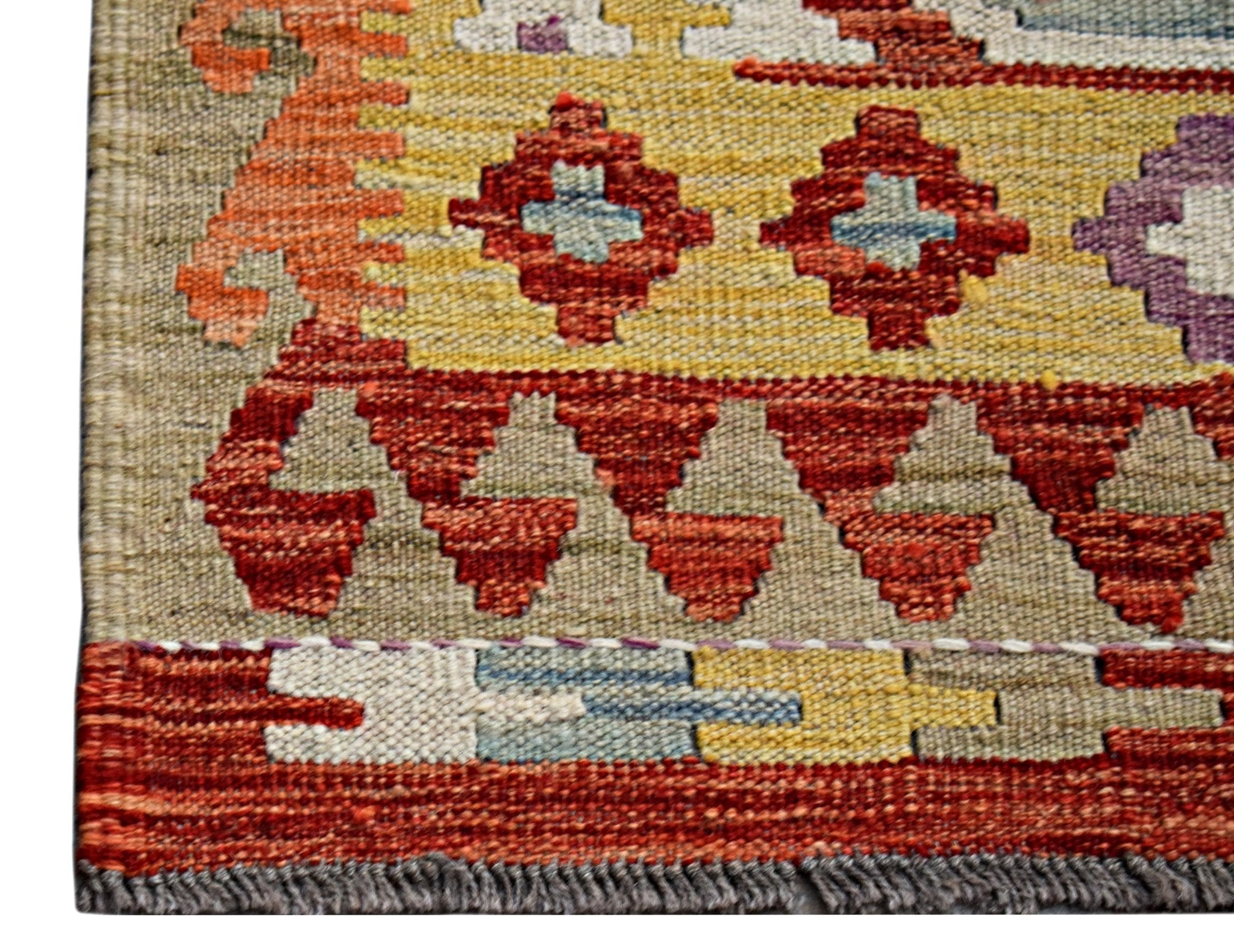 Handmade Afghan Maimana Kilim | 122 x 78 cm | 4' x 2'7" - Najaf Rugs & Textile