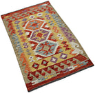 Handmade Afghan Maimana Kilim | 122 x 78 cm | 4' x 2'7" - Najaf Rugs & Textile