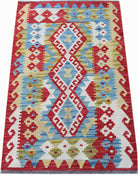 Handmade Afghan Maimana Kilim | 122 x 78 cm | 4' x 2'7" - Najaf Rugs & Textile