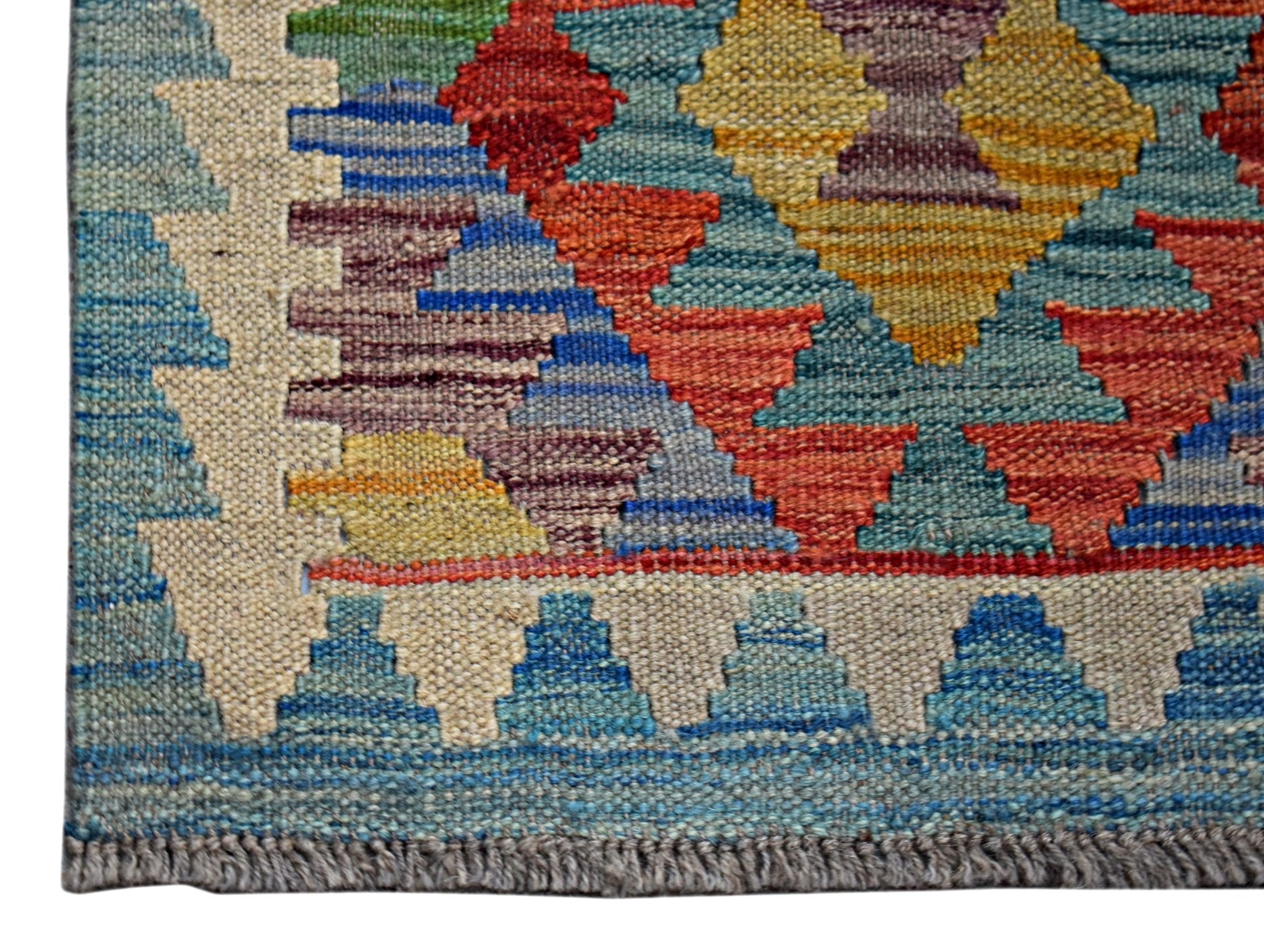 Handmade Afghan Maimana Kilim | 126 x 86 cm | 4'2" x 2'10" - Najaf Rugs & Textile