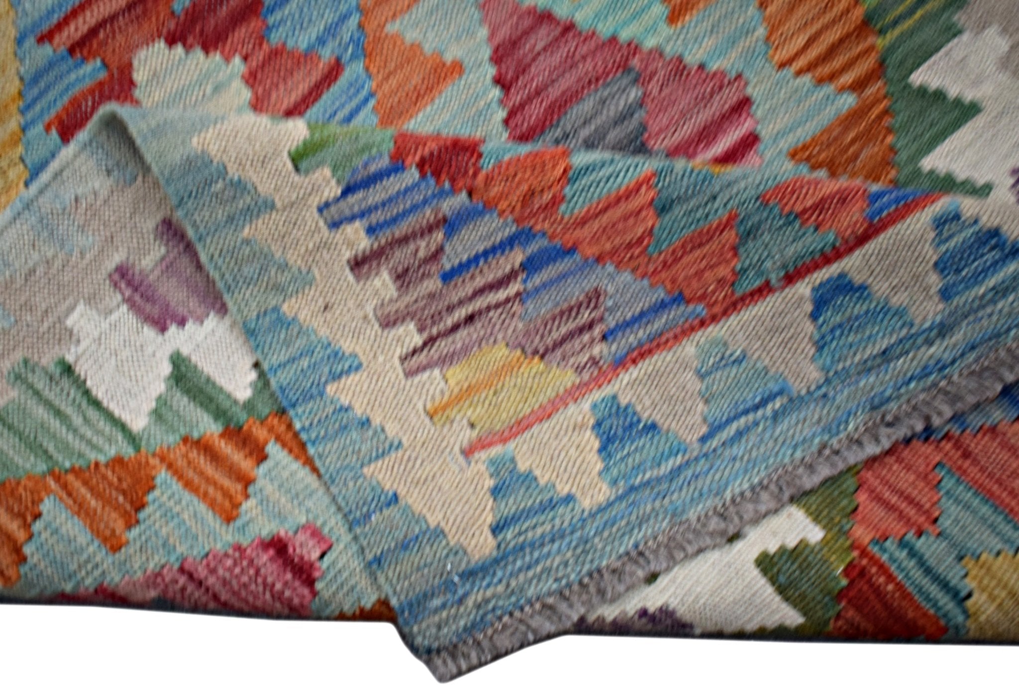 Handmade Afghan Maimana Kilim | 126 x 86 cm | 4'2" x 2'10" - Najaf Rugs & Textile