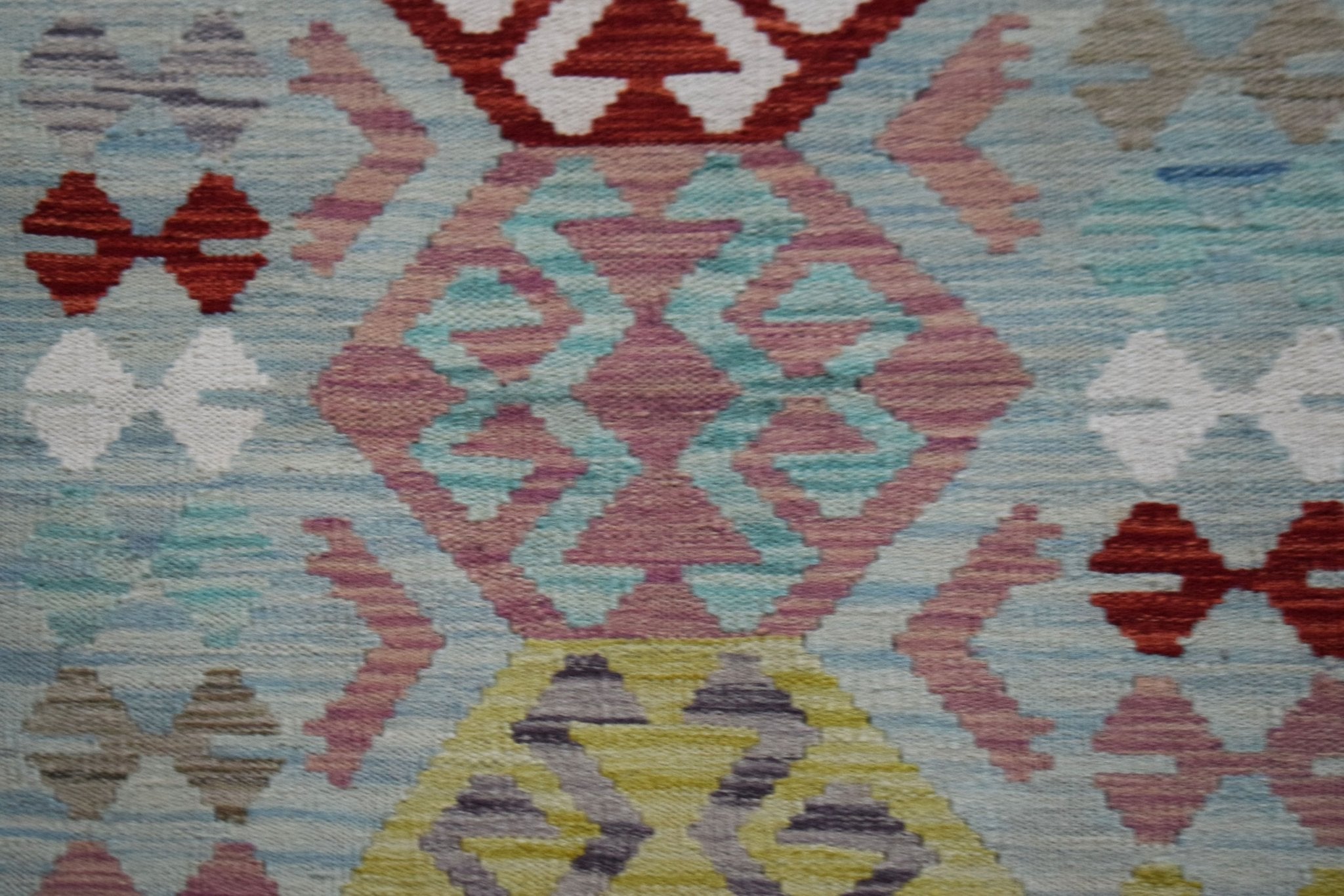 Handmade Afghan Maimana Kilim | 127 x 84 cm | 4'2" x 2'9" - Najaf Rugs & Textile