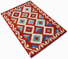 Handmade Afghan Maimana Kilim | 129 x 86 cm | 4'3" x 2'10" - Najaf Rugs & Textile