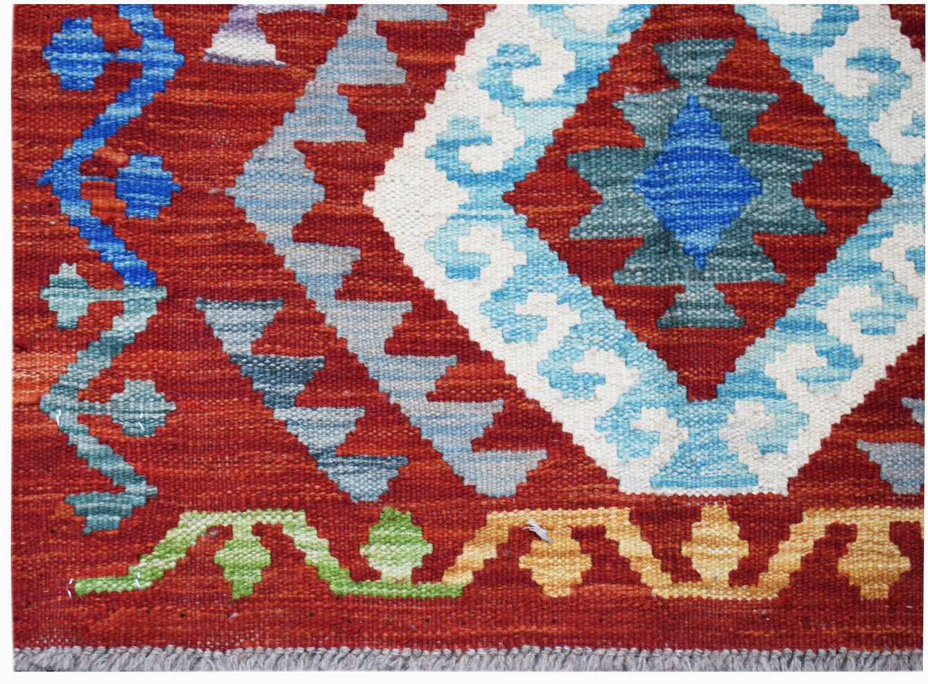 Handmade Afghan Maimana Kilim | 131 x 79 cm | 4'4" x 2'7" - Najaf Rugs & Textile