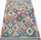 Handmade Afghan Maimana Kilim | 142 x 99 cm | 4'8" x 3'3" - Najaf Rugs & Textile