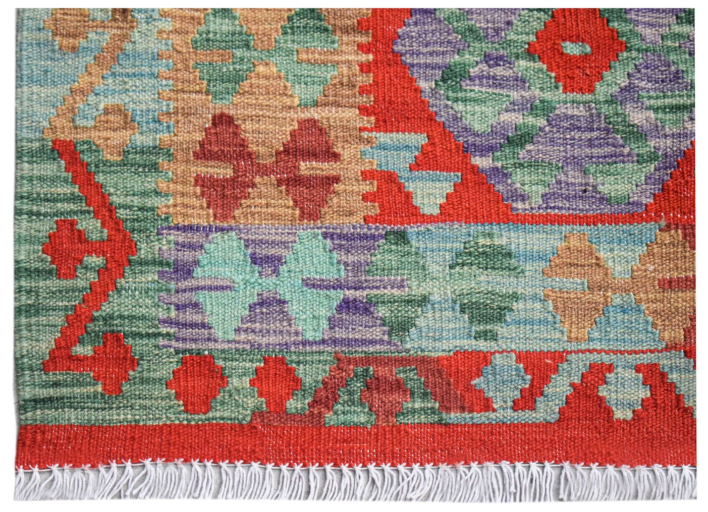 Handmade Afghan Maimana Kilim | 149 x 108 cm | 4'10" x 3'7" - Najaf Rugs & Textile