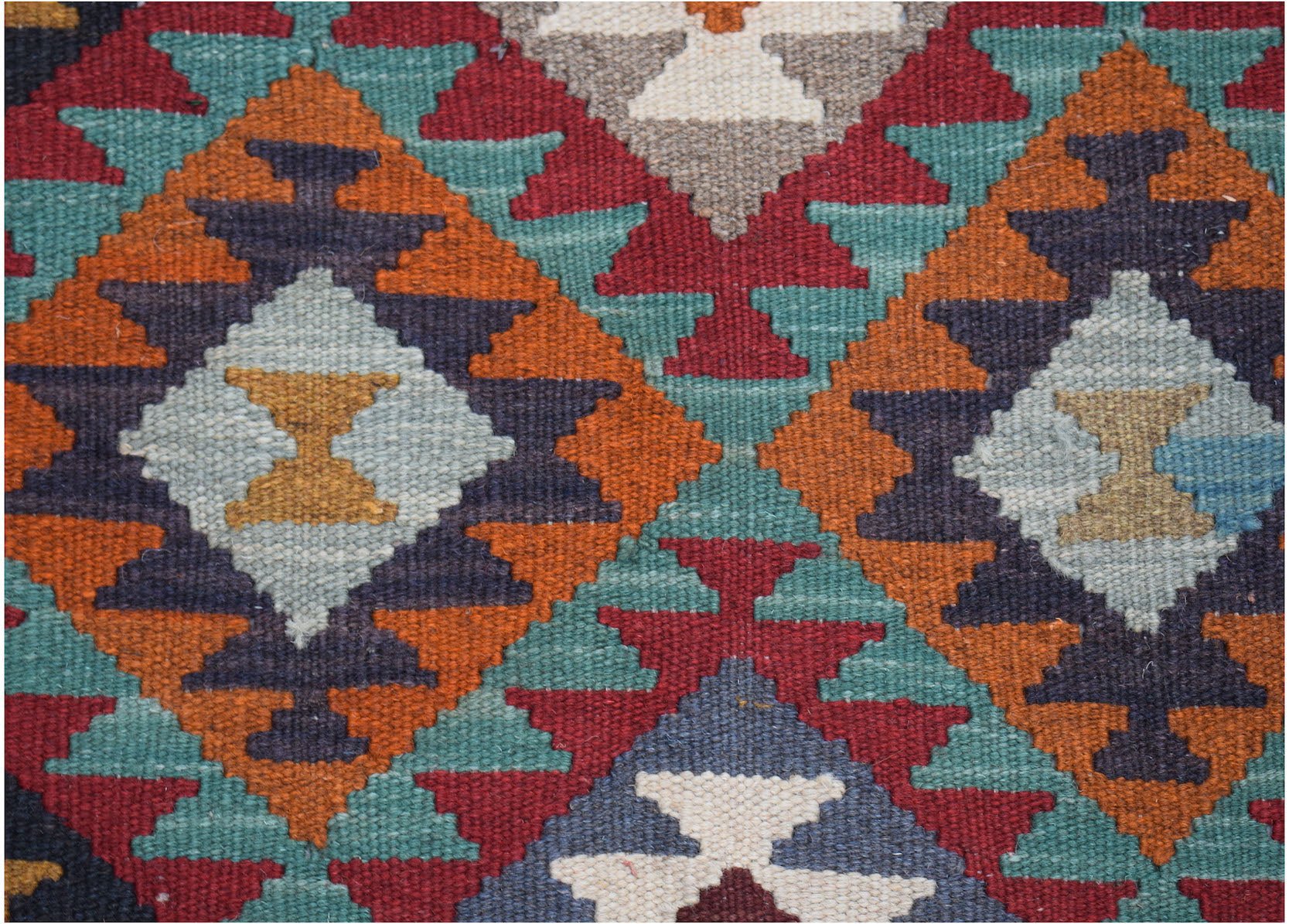 Handmade Afghan Maimana Kilim | 151 x 102 cm | 4'11" x 3'4" - Najaf Rugs & Textile