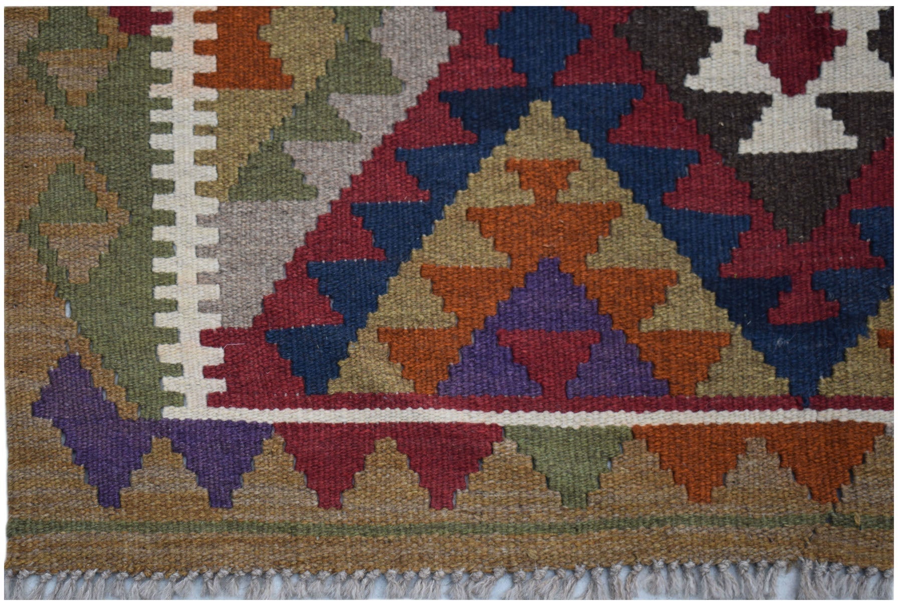 Handmade Afghan Maimana Kilim | 154 x 112 cm | 5' x 3'8" - Najaf Rugs & Textile