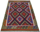 Handmade Afghan Maimana Kilim | 155 x 102 cm | 5'1" x 3'4" - Najaf Rugs & Textile