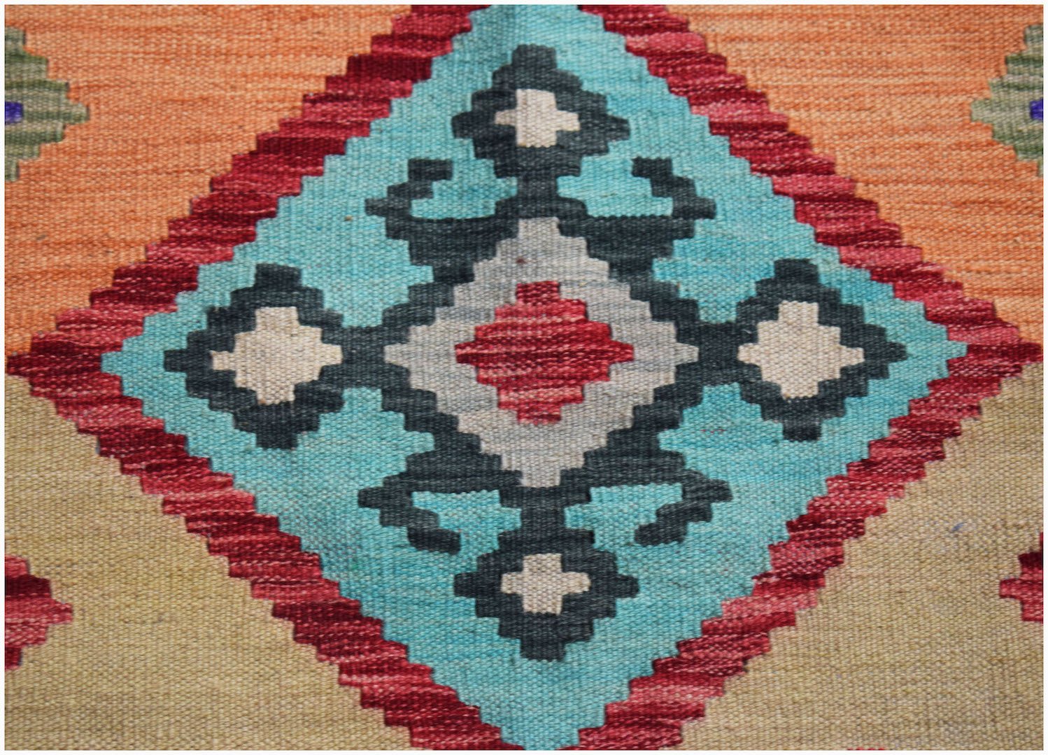 Handmade Afghan Maimana Kilim | 160 x 103 cm | 5'3" x 3'5" - Najaf Rugs & Textile