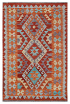 Handmade Afghan Maimana Kilim | 160 x 99 cm | 4'1" x 2'7" - Najaf Rugs & Textile