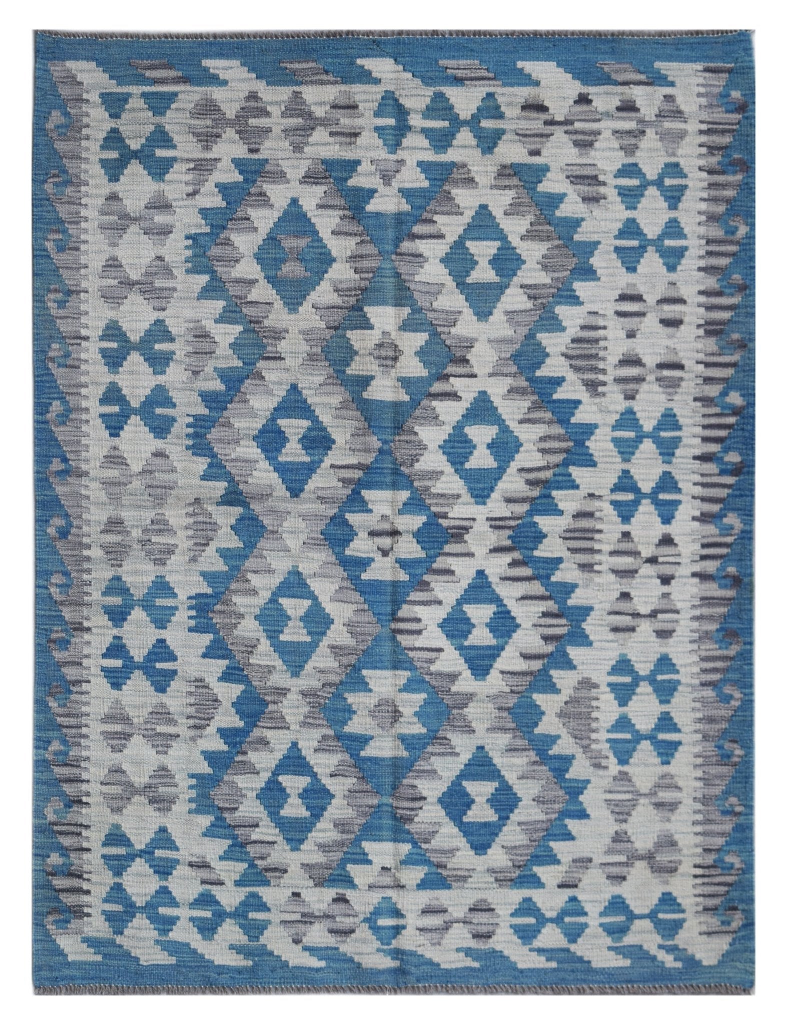 Handmade Afghan Maimana Kilim | 170 x 133 cm | 5'7" x 4'4" - Najaf Rugs & Textile