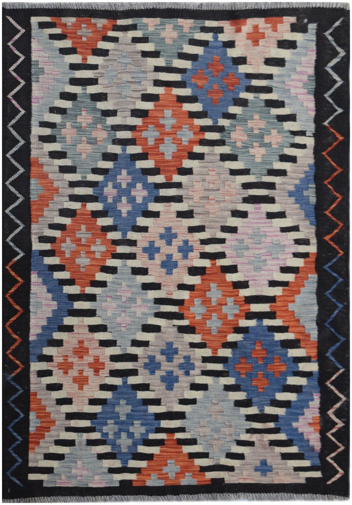 Handmade Afghan Maimana Kilim | 176 x 132 cm | 5'10" x 4'4" - Najaf Rugs & Textile