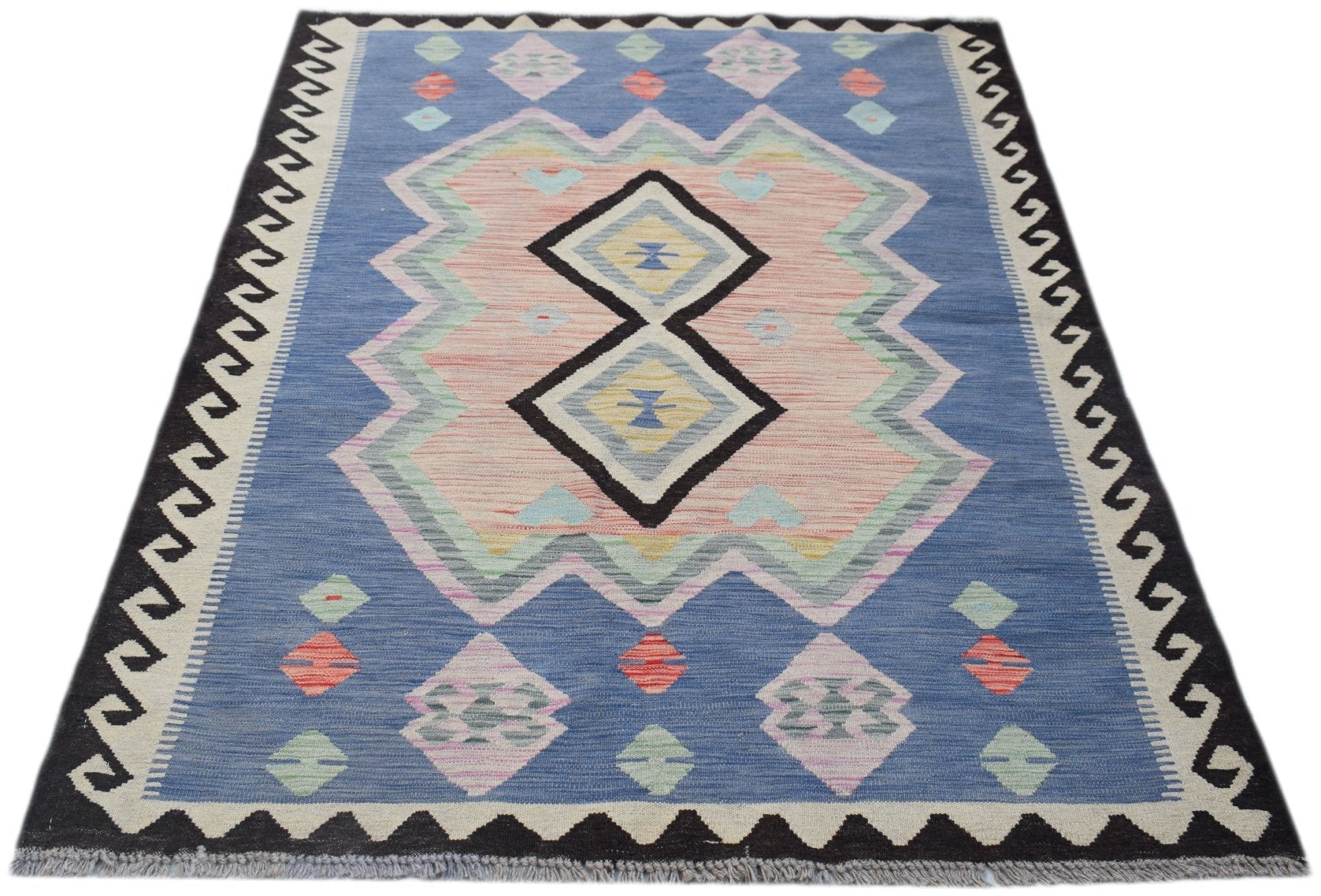 Handmade Afghan Maimana Kilim | 178 x 129 cm | 5'10" x 4'3" - Najaf Rugs & Textile