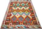 Handmade Afghan Maimana Kilim | 178 x 135 cm | 5'10" x 4'5" - Najaf Rugs & Textile