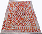 Handmade Afghan Maimana Kilim | 181 x 122 cm | 5'11" x 4' - Najaf Rugs & Textile