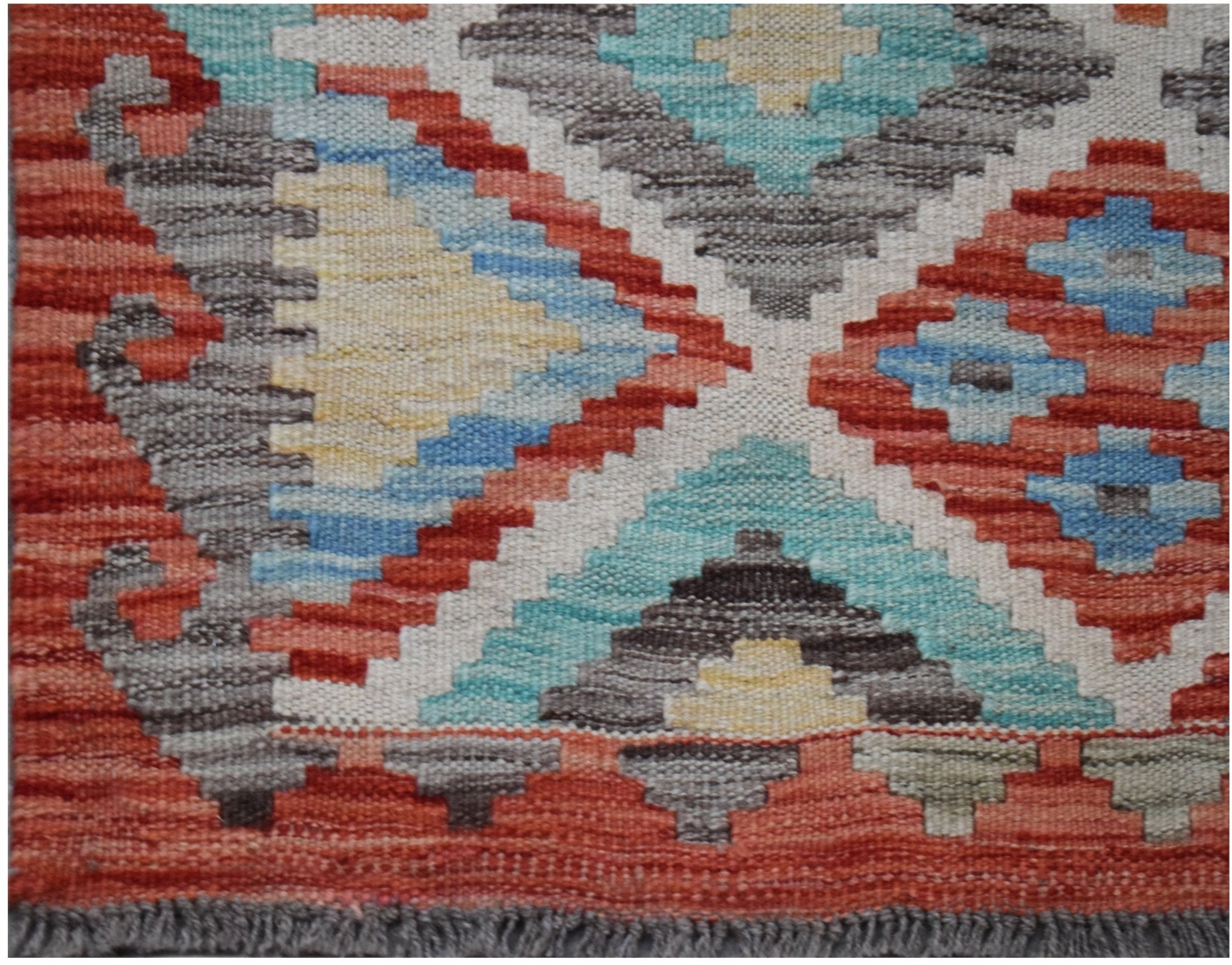 Handmade Afghan Maimana Kilim | 181 x 133 cm | 5'1" x 4'4" - Najaf Rugs & Textile