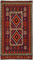 Handmade Afghan Maimana Kilim | 181 x 99 cm | 6' x 3'3" - Najaf Rugs & Textile