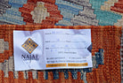 Handmade Afghan Maimana Kilim | 186 x 144 cm | 6'2" x 4'9" - Najaf Rugs & Textile