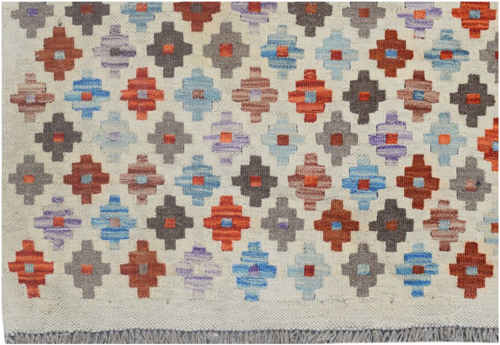 Handmade Afghan Maimana Kilim | 190 x 104 cm - Najaf Rugs & Textile