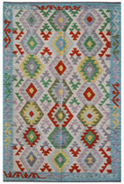 Handmade Afghan Maimana Kilim | 196 x 129 cm | 6'5" x 4'3" - Najaf Rugs & Textile