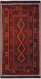 Handmade Afghan Maimana Kilim | 197 x 100 cm | 6'6" x 3'4" - Najaf Rugs & Textile