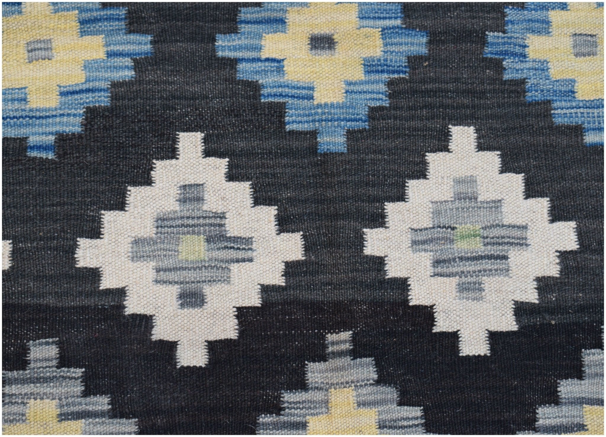 Handmade Afghan Maimana Kilim | 205 x 148 cm | 6'9" x 4'11" - Najaf Rugs & Textile