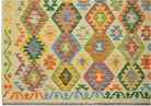 Handmade Afghan Maimana Kilim | 205 x 162 cm | 6'9" x 5'4" - Najaf Rugs & Textile