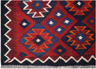 Handmade Afghan Maimana Kilim | 207 x 105 cm | 6'9" x 3'5" - Najaf Rugs & Textile