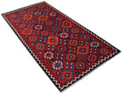 Handmade Afghan Maimana Kilim | 207 x 105 cm | 6'9" x 3'5" - Najaf Rugs & Textile