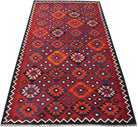 Handmade Afghan Maimana Kilim | 207 x 105 cm | 6'9" x 3'5" - Najaf Rugs & Textile