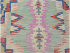 Handmade Afghan Maimana Kilim | 222 x 166 cm | 6'4" x 5'6" - Najaf Rugs & Textile