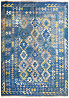 Handmade Afghan Maimana Kilim | 228 x 174 cm | 7'4" x 5'7" - Najaf Rugs & Textile