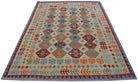 Handmade Afghan Maimana Kilim | 231 x 174 cm | 7'7" x 5'8" - Najaf Rugs & Textile