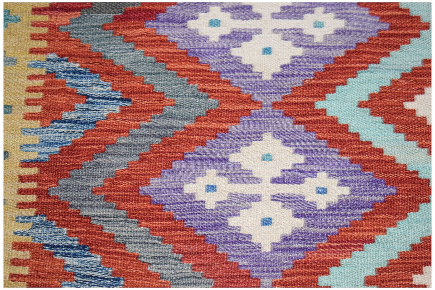 Handmade Afghan Maimana Kilim | 232 x 174 cm | 7'7" x 5'9" - Najaf Rugs & Textile