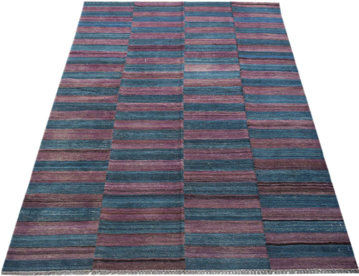 Handmade Afghan Maimana Kilim | 237 x 165 cm | 7'9" x 5'5" - Najaf Rugs & Textile