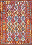 Handmade Afghan Maimana Kilim | 237 x 180 cm | 7'10" x 5'11" - Najaf Rugs & Textile