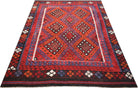 Handmade Afghan Maimana Kilim | 275 x 205 cm | 9' x 6'9" - Najaf Rugs & Textile