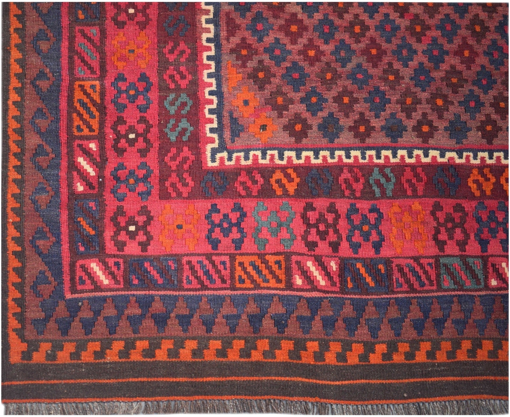 Handmade Afghan Maimana Kilim | 280 x 205 cm - Najaf Rugs & Textile