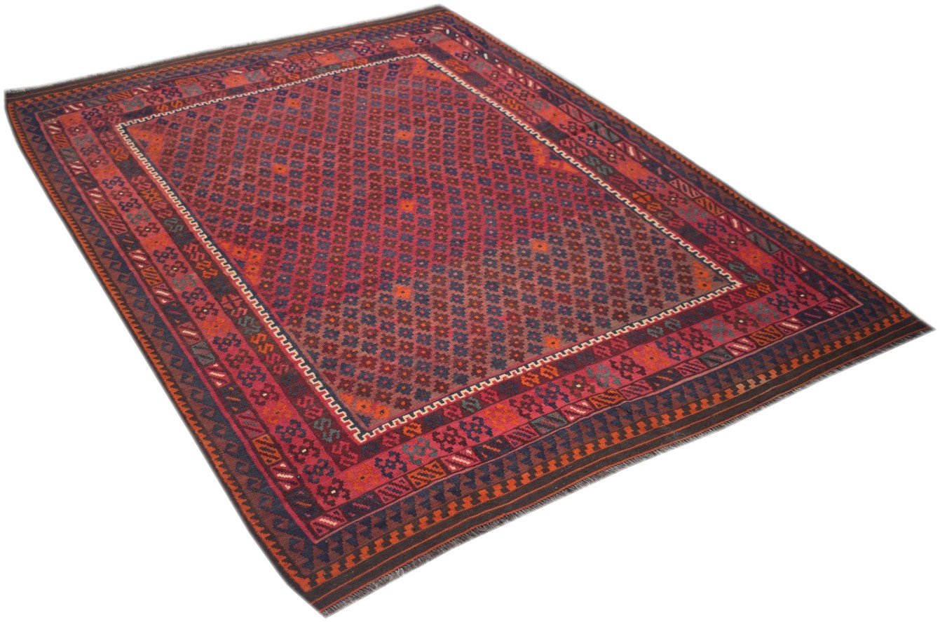 Handmade Afghan Maimana Kilim | 280 x 205 cm - Najaf Rugs & Textile