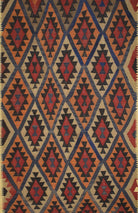 Handmade Afghan Maimana Kilim | 288 x 216 cm | 9'4" x 7' - Najaf Rugs & Textile