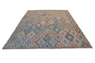 Handmade Afghan Maimana Kilim | 288 x 258 cm | 9'6" x 8'6" - Najaf Rugs & Textile