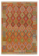 Handmade Afghan Maimana Kilim | 292 x 205 cm | 9'7" x 6'9" - Najaf Rugs & Textile