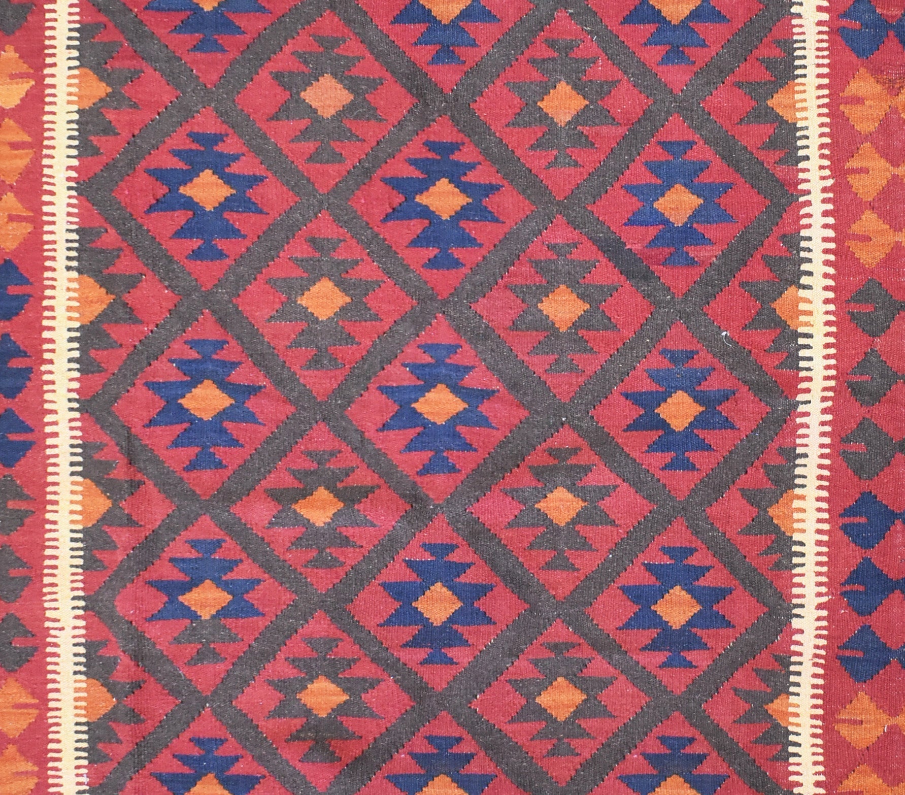 Handmade Afghan Maimana Kilim | 293 x 200 cm | 9'6" x 6'5" - Najaf Rugs & Textile